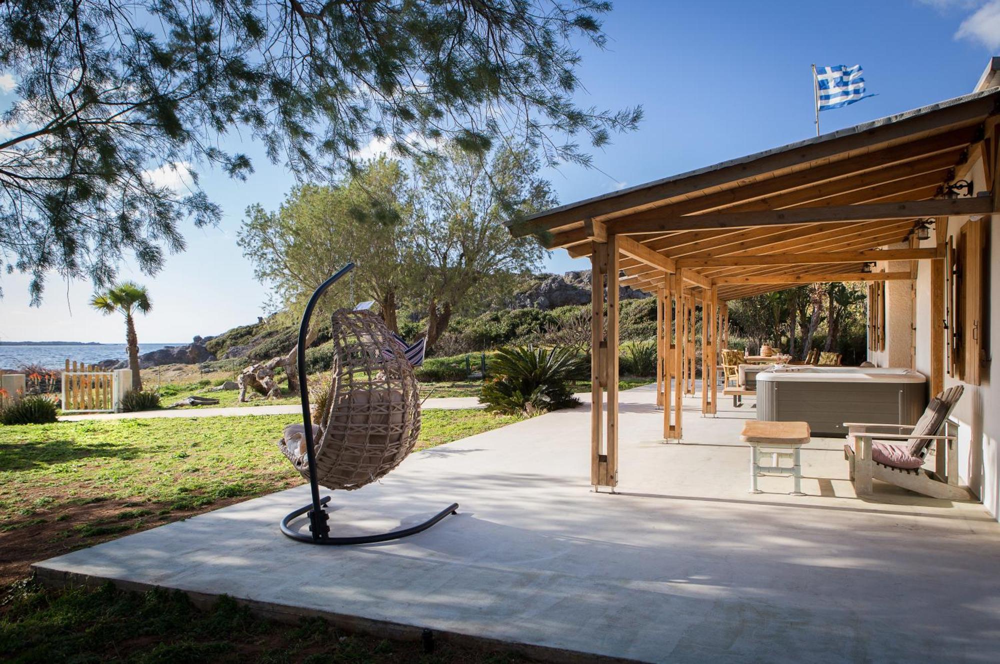 Mera Beachfront House - Falasarna Exterior photo